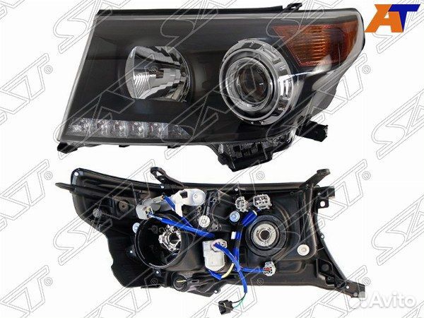 Фара toyota land cruiser