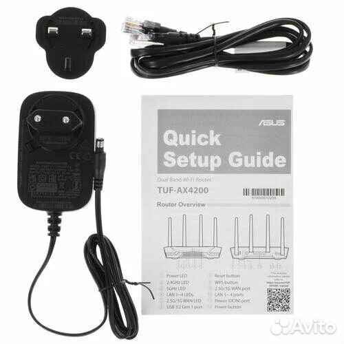 WI-FI роутер Asus TUF Gaming AX4200