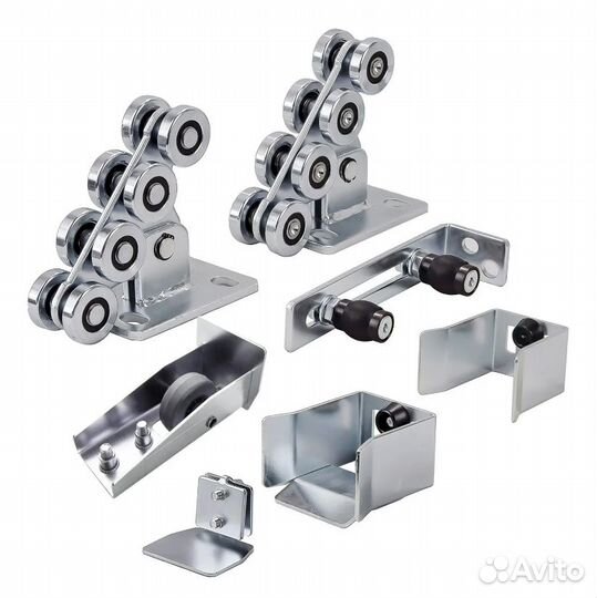 Комплект для откатных ворот кав с направляющей 5м