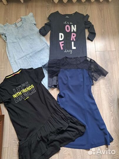 Вещи пакетом на девочку рост 152