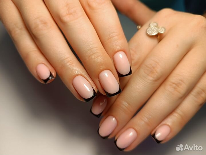 Маникюр с покрытием