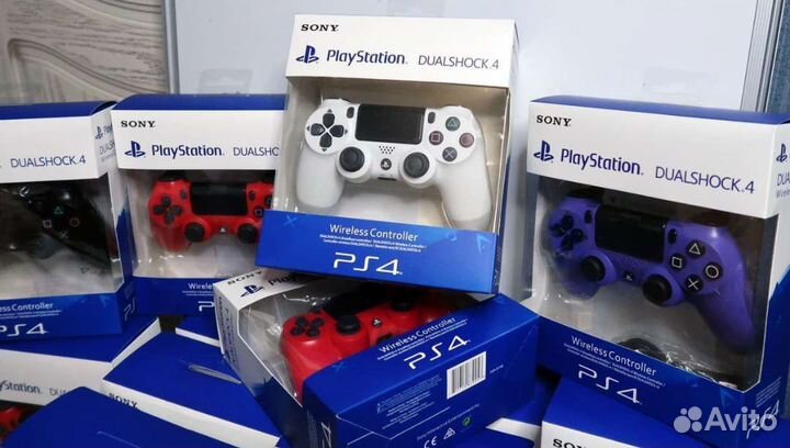 Джойстики ps4 новые premium беспроводные dualshock