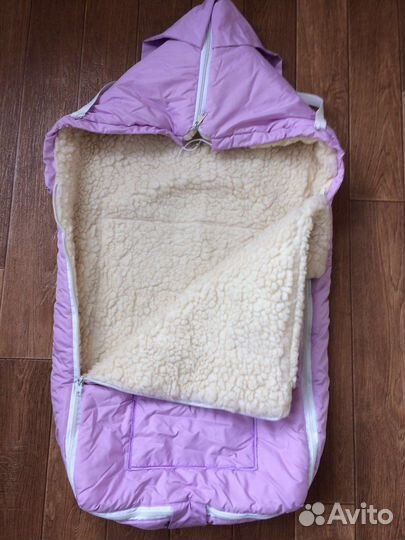 Теплый конверт в коляску