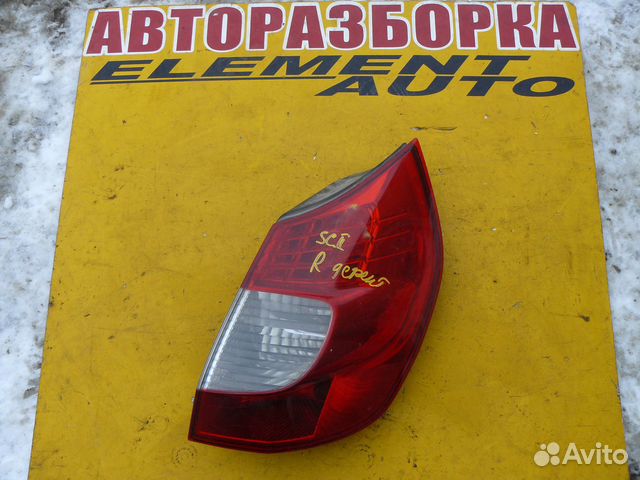 Фонарь задний правый для Renault Grand Scenic II