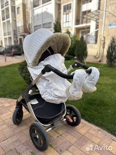 Зимний кит на коляску stokke