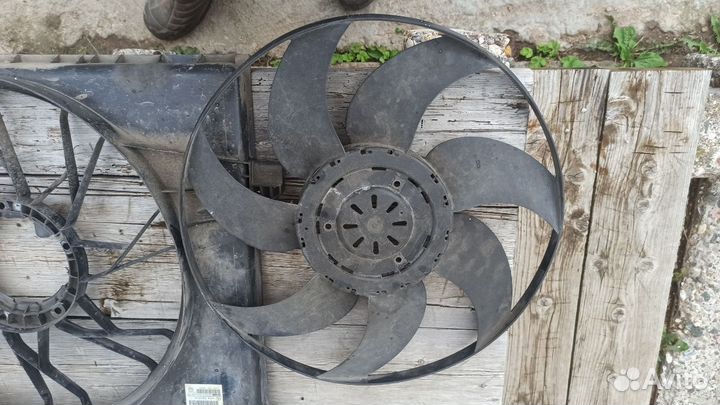 Вентилятор радиатора Mercedes ML W164