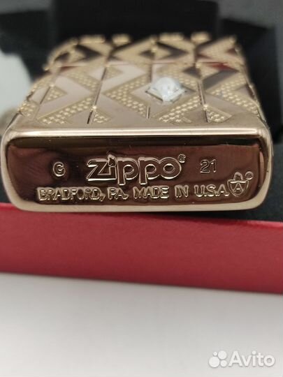 Zippo Armor 49702 Geometric Diamond Оригинал