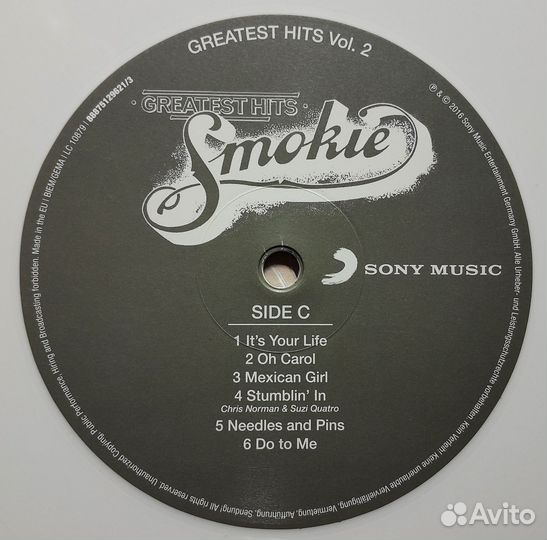 Группа Smokie - Greatest Hits 2LP