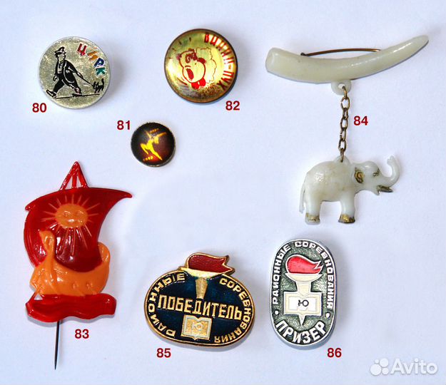 Значки СССР