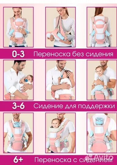 Эргорюкзак переноска рюкзак кенгуру