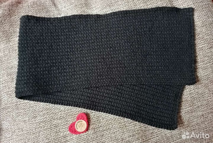 Шарф мужской крючком