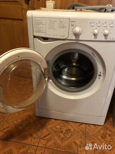Стиральная машина бу indesit 5 кг