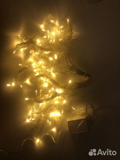 Гирлянда штора