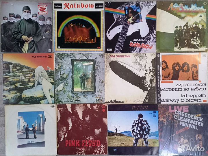 Пластинки Винил Западный Рок часть1