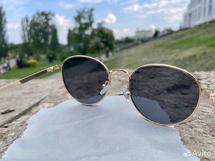 Очки Ray Ban aviator зеркальные классика