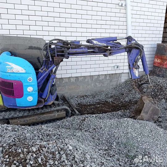 Услуги миниэкскаватора