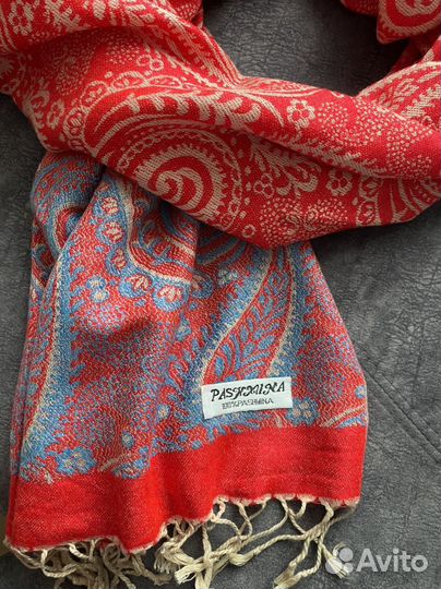 Палантин кашемировый (пашмина) 180*70 см