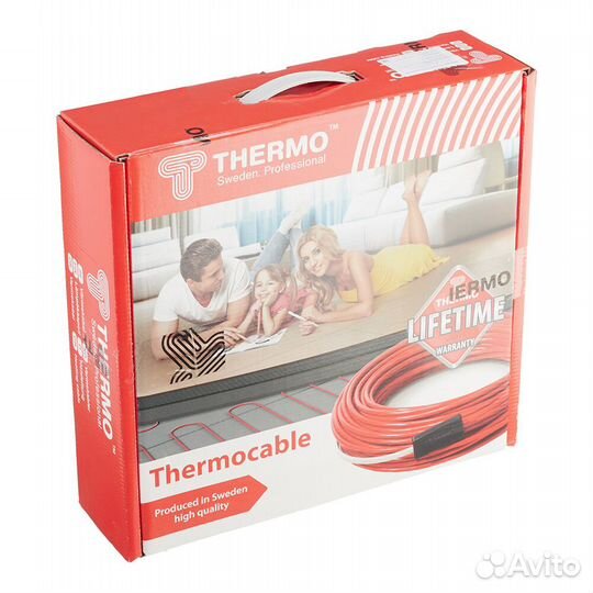 Теплый пол Thermo Thermocable 12-15 кв.м 1500 Вт 7