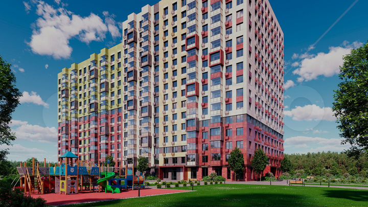 2-к. квартира, 56,7 м², 14/14 эт.