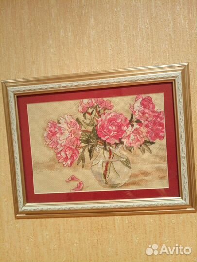 Картина вышитая крестом