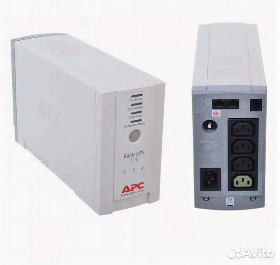 Бесперебойник APS Back-UPS PS 500
