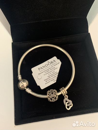 Украшение браслет и шармы