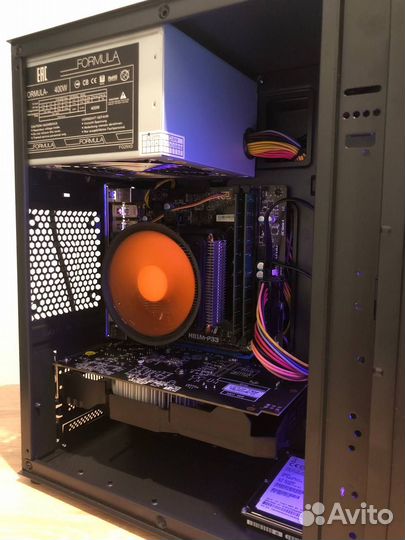Бюджетный игровой компьютер i5-4430/rx 560/8gb ram
