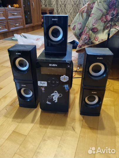 Колонки для компьютера sven HT-201