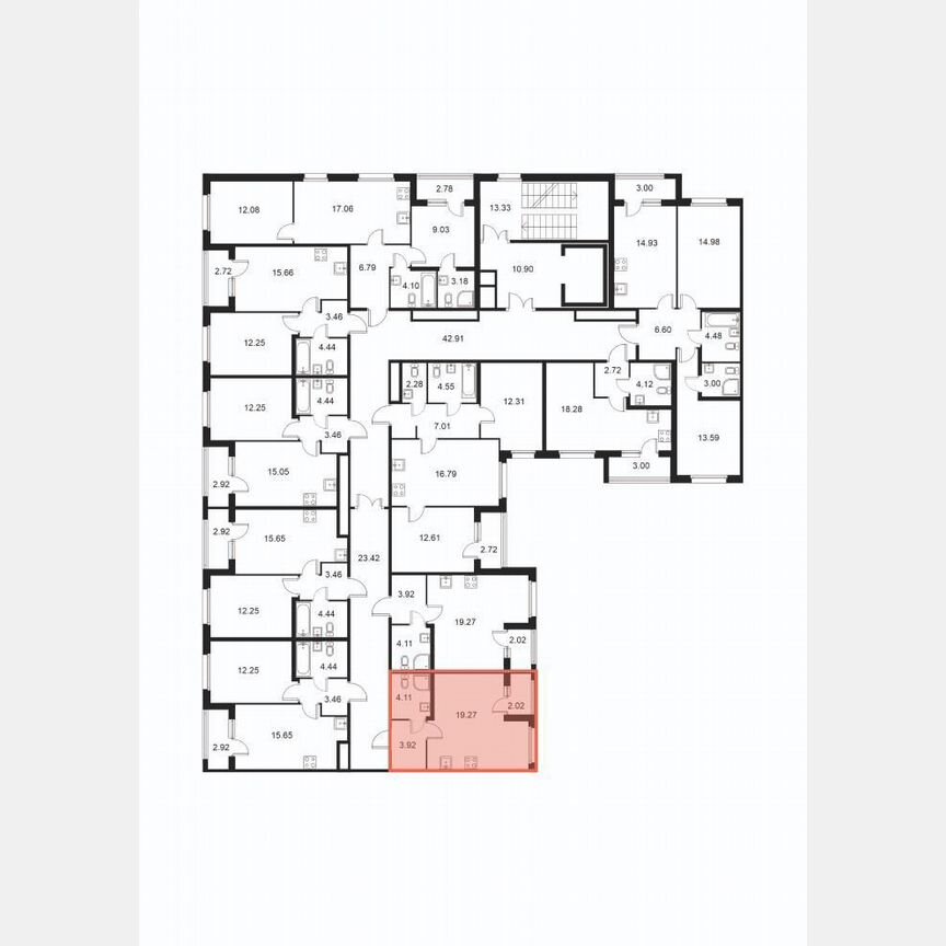 Квартира-студия, 28,3 м², 2/9 эт.
