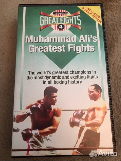 Видеокассета бои Мухаммед Али Muhammad Ali