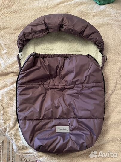 Зимний конверт в коляску amarobaby