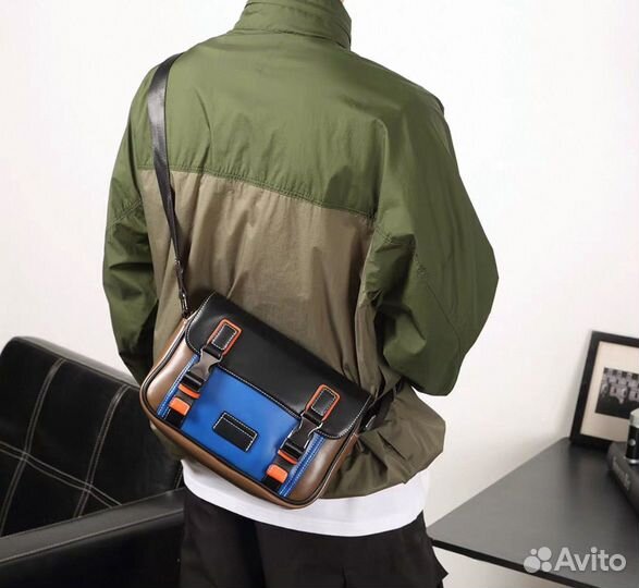 Сумка через плечо мужская
