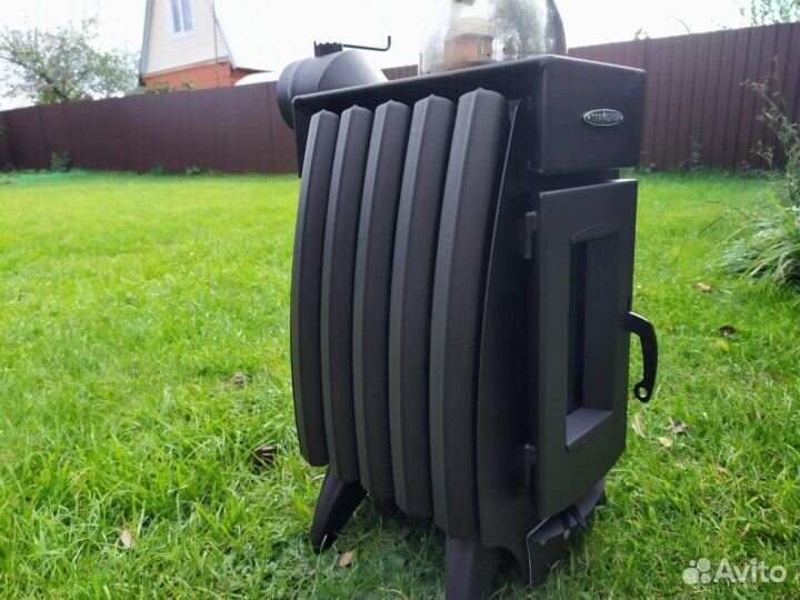Отопительная печь для дома и дачи Огонь Батарея 5
