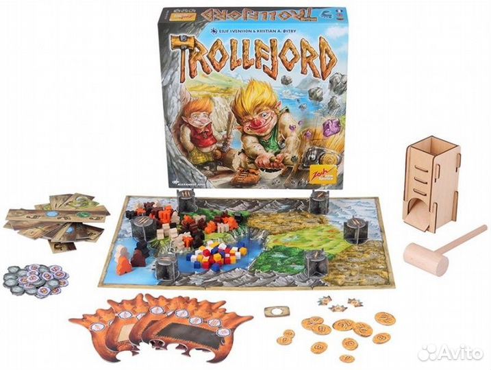 Царство Троллей (Молот Троллей). Настольная игра