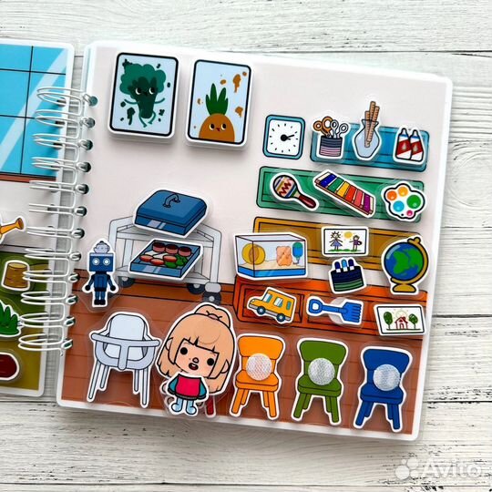 Тока бока альбом на липучках