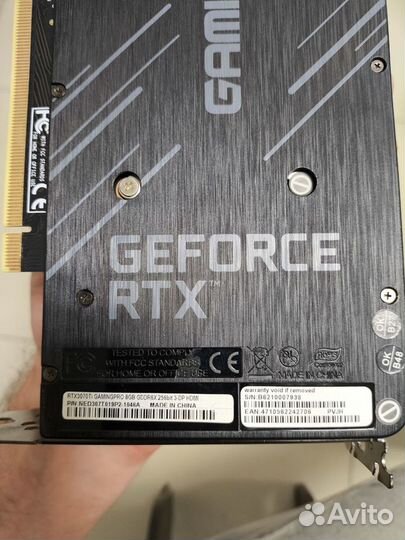 Rtx 3070ti palit