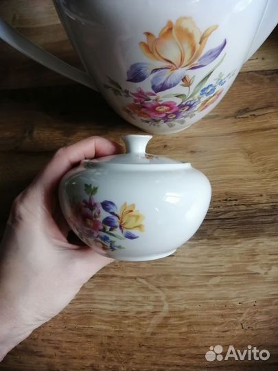 Сахарница фарфор гдр