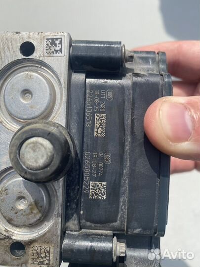 Авторазбор renault duster рестайл блок авс