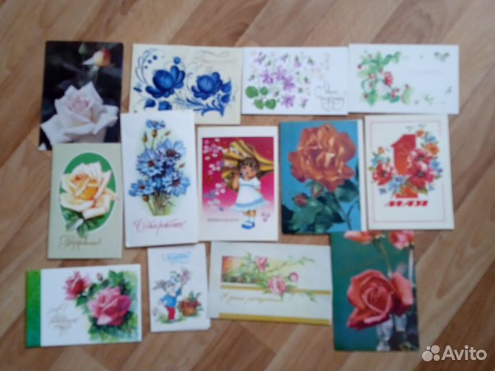 Открытки СССР к 8 Марта