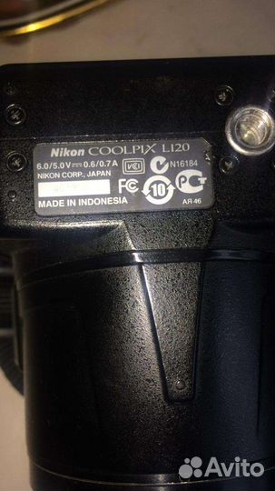 Цифровой фотоаппарат nikon Coolpix l120