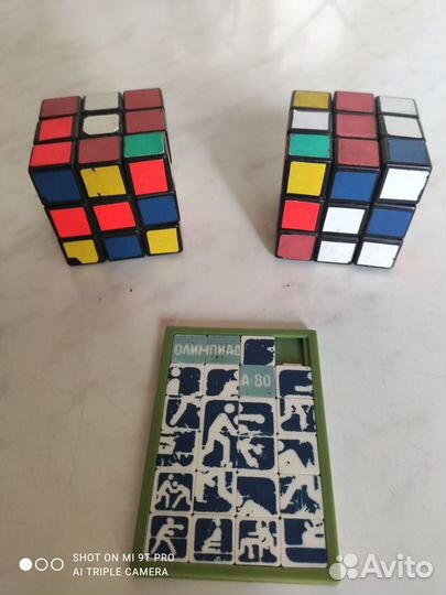 Головоломки кубик рубика, Олимпиада 80