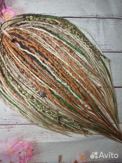 Де дреды/косы. Вплет изготовление