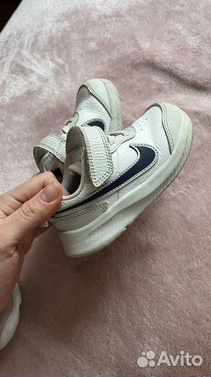 Кроссовки nike 7с (22,5) кожаные