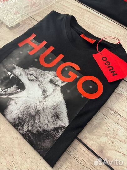 Футболка Hugo Boss хлопок LUX