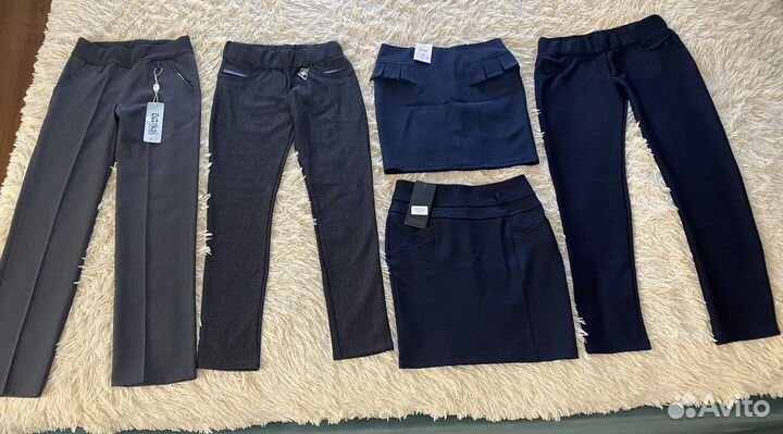 Школьные вещи пакетом для девочки 140-146