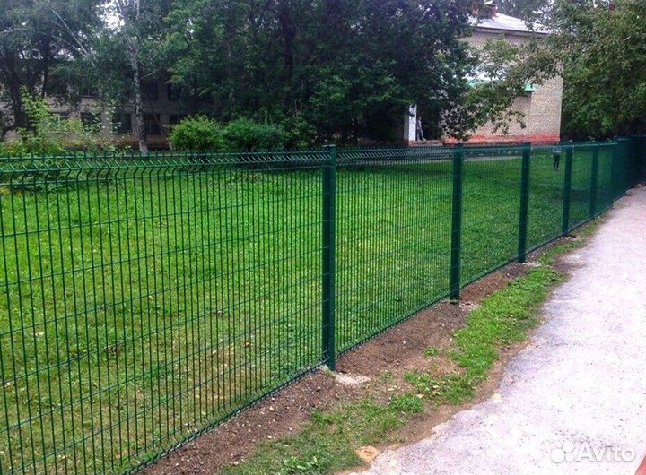 Забор из 3D сетки Под Ключ + Доставка