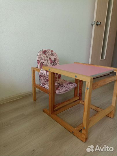 Детский стульчик для кормления трансформер