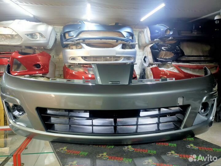 Бампер передний nissan tiida тиида 07-14
