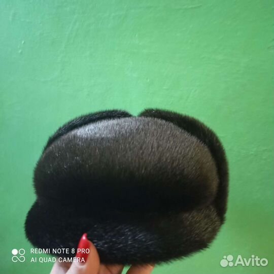 Меховая мужская кепка