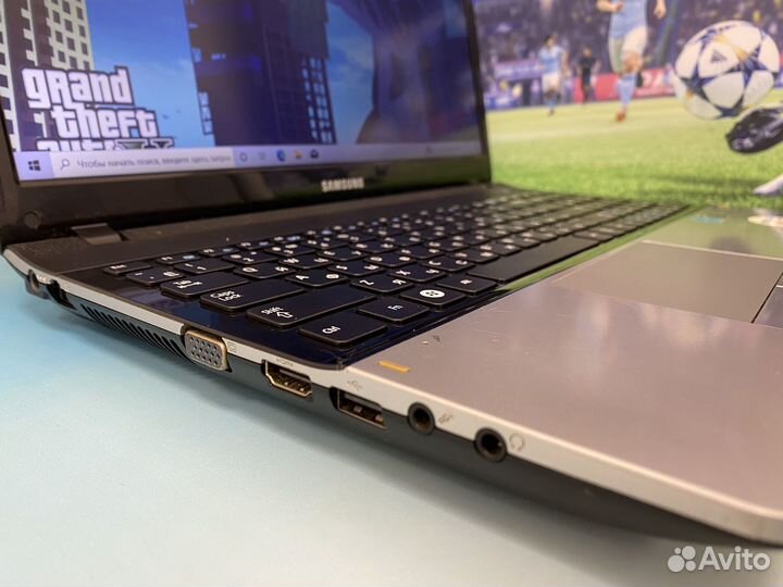 Мощный Ноутбук Samsung 2 видеокарты/6gb/SSD 256gb